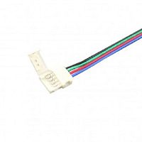 Коннектор для светодиодной ленты RGB SW-Group Лента/Блок питания 15см картинка 